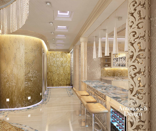 Фото из портфолио Праздник роскоши от ANTONOVICH DESIGN – фотографии дизайна интерьеров на INMYROOM