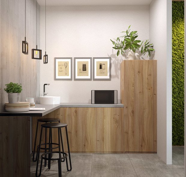 Фото из портфолио ОФИС НА БОЛЬШОЙ ПОСАДСКОЙ – фотографии дизайна интерьеров на INMYROOM