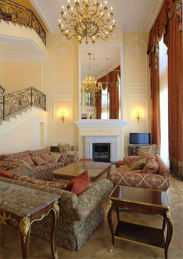 Фото из портфолио Трехуровневые апартаменты – фотографии дизайна интерьеров на INMYROOM