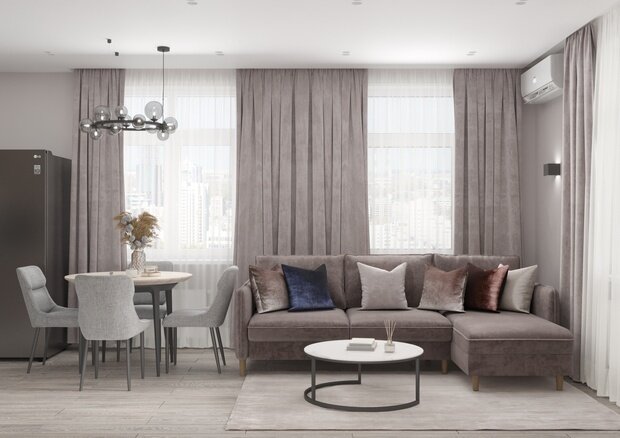 Фото из портфолио Квартира в г. Тюмень – фотографии дизайна интерьеров на INMYROOM