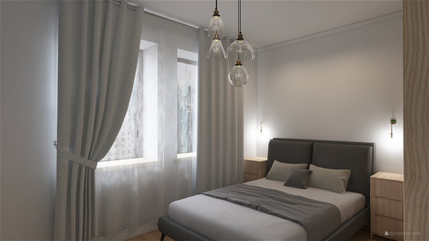 Фото из портфолио Двухкомнатная квартира – фотографии дизайна интерьеров на INMYROOM