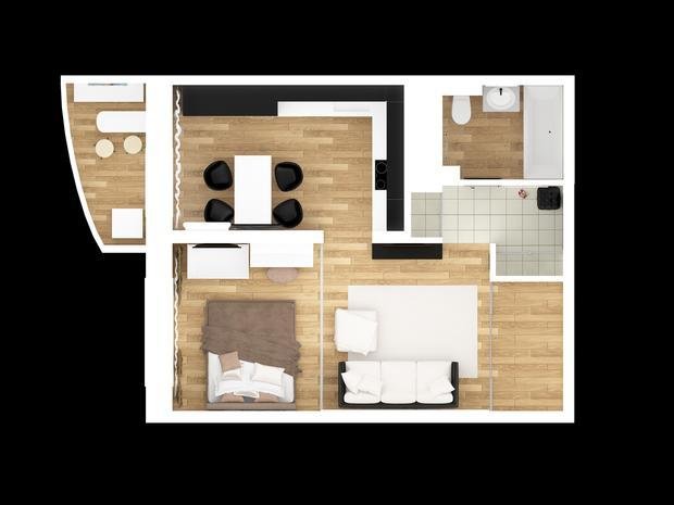 Фото из портфолио Проект 3 – фотографии дизайна интерьеров на INMYROOM