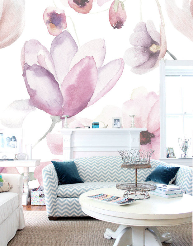Фото из портфолио Дизайнерские обои Респейс – фотографии дизайна интерьеров на INMYROOM