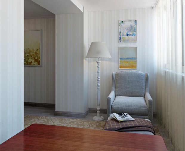 Фото из портфолио 3 к.кв. на Гоголя, 2 (95 кв. м) – фотографии дизайна интерьеров на INMYROOM