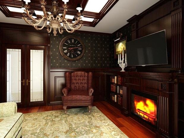 Фото из портфолио Бейкер стрит – фотографии дизайна интерьеров на INMYROOM