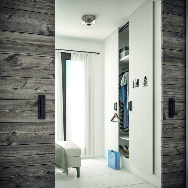 Фотография: Гардеробная в стиле Скандинавский, Спальня, Советы – фото на INMYROOM