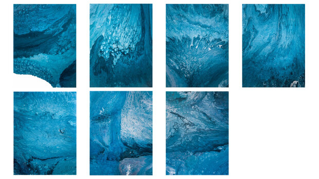 Фото из портфолио Картины Fluid Art – фотографии дизайна интерьеров на INMYROOM