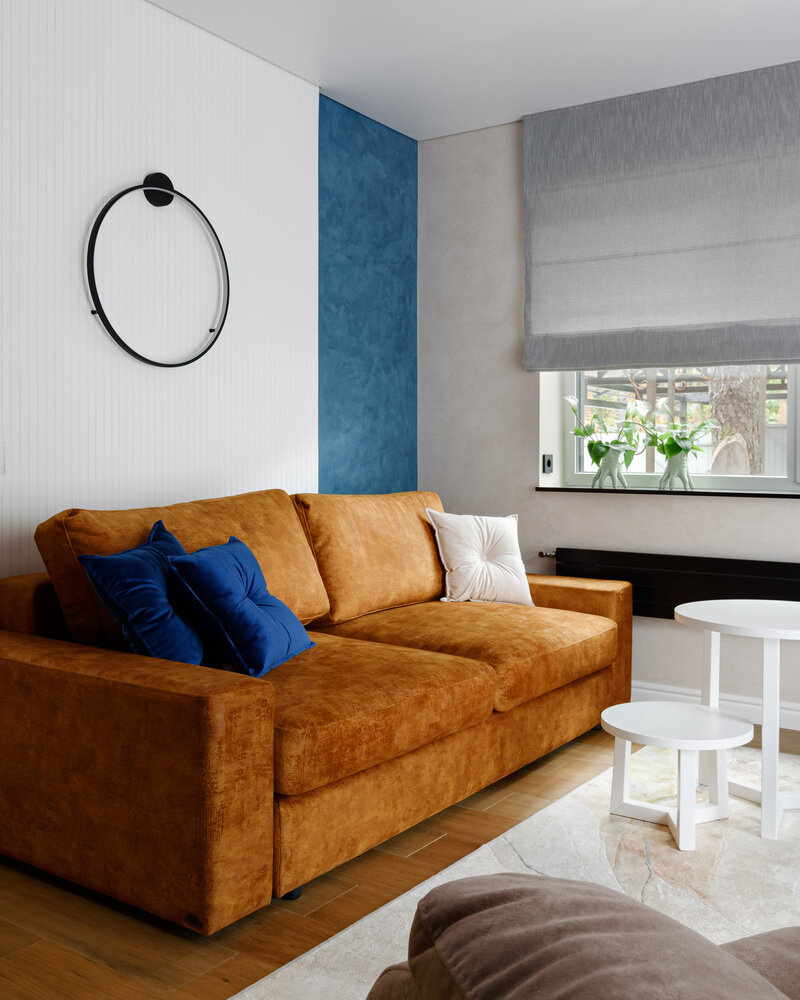 Фотография: Гостиная в стиле Современный, Дом, Проект недели, Дом и дача, Пенза, 4 и больше, Более 90 метров, Евгения Тугушева – фото на INMYROOM