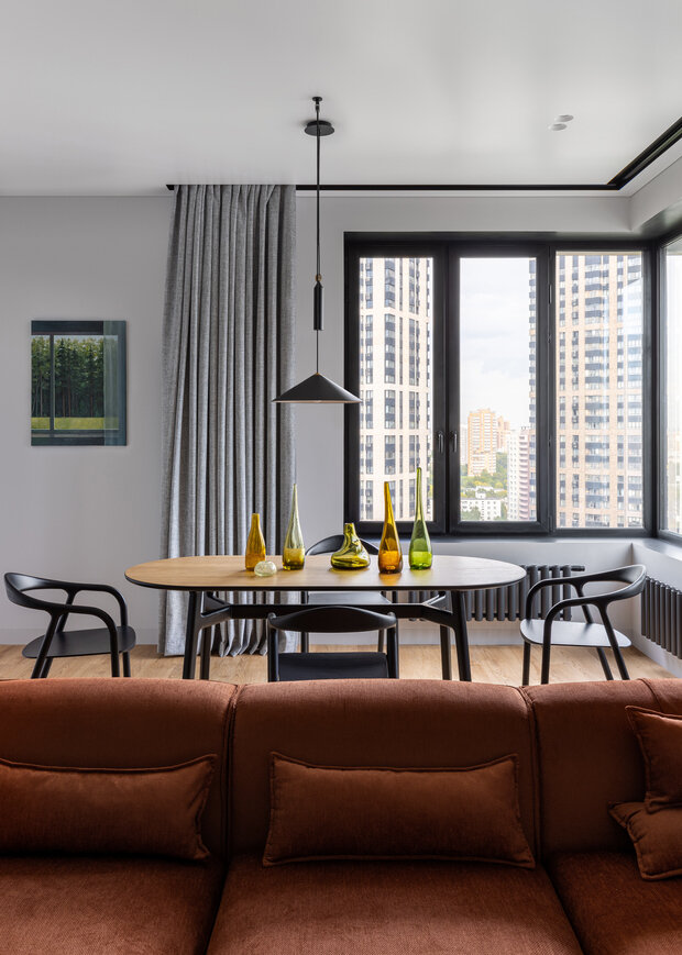 Фотография: Кухня и столовая в стиле Современный, Квартира, Проект дня, Москва, 4 и больше, Более 90 метров, Фестиваль-Парк 2, Екатерина Шевелева – фото на INMYROOM