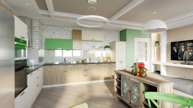 Фото из портфолио Квартира в Строгино – фотографии дизайна интерьеров на INMYROOM