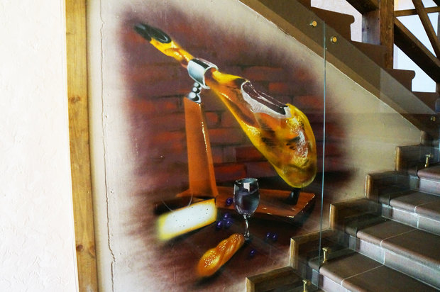 Фото из портфолио Роспись интерьера в ресторане "Capri" – фотографии дизайна интерьеров на INMYROOM