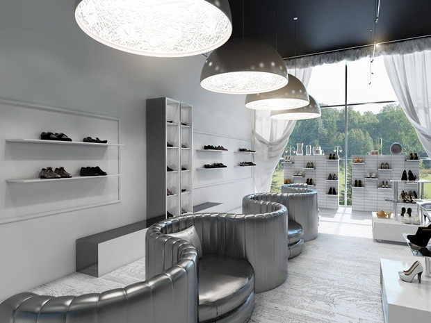 Фото из портфолио Дизай бутика LoriBlu. Зал 3. – фотографии дизайна интерьеров на INMYROOM