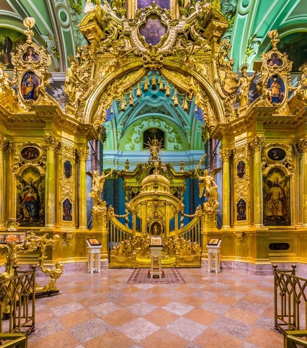 Фото из портфолио Петропавловский собор – фотографии дизайна интерьеров на InMyRoom.ru