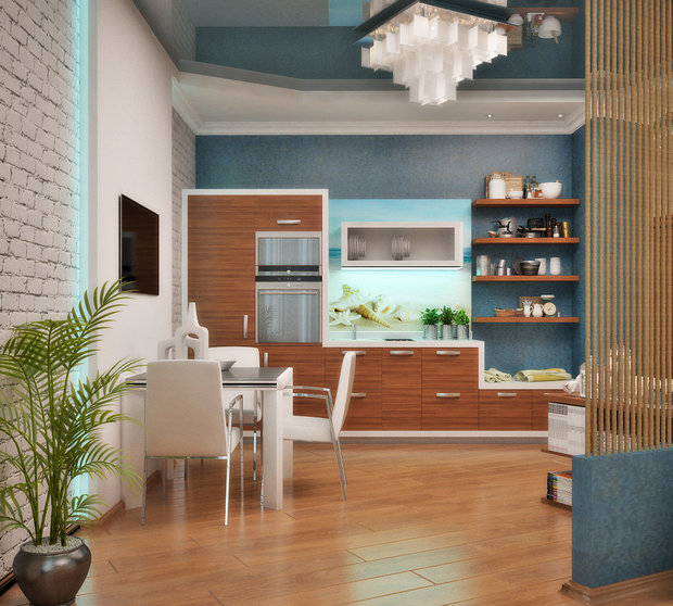 Фото из портфолио Морской бриз – фотографии дизайна интерьеров на INMYROOM