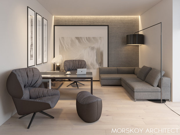 Фото из портфолио Интерьер жилого дома 600 m² – фотографии дизайна интерьеров на INMYROOM