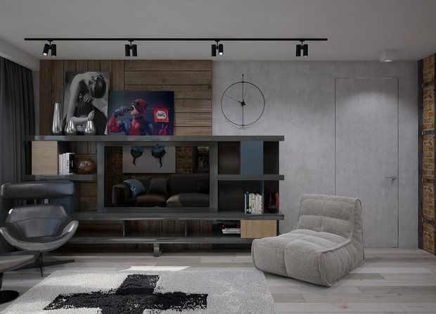 Фото из портфолио Loftушка  – фотографии дизайна интерьеров на INMYROOM