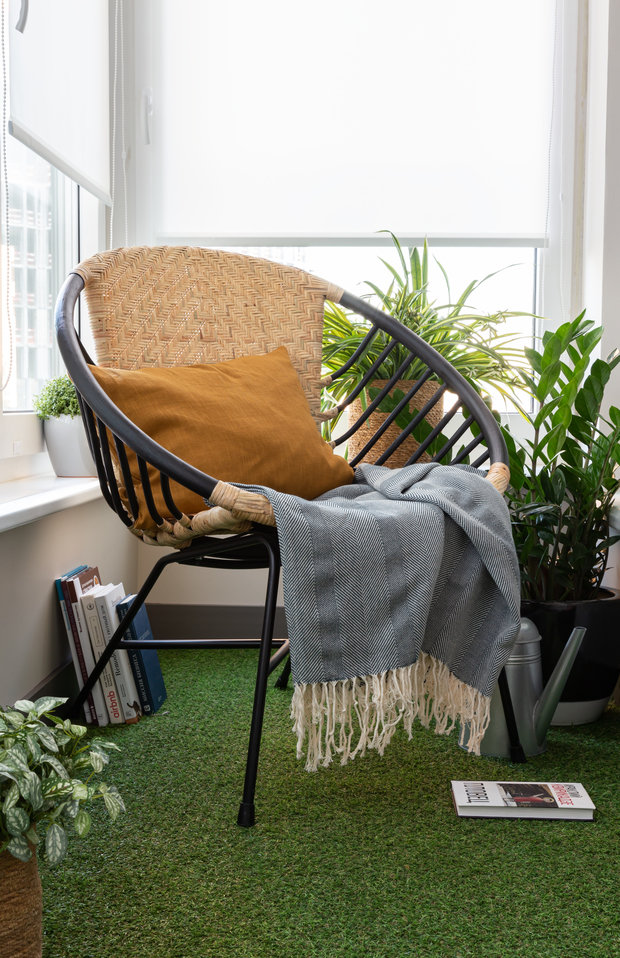 Фотография: Балкон в стиле Современный, Проект недели, Москва, 4 и больше, Более 90 метров, Анастасия Гладышева – фото на INMYROOM