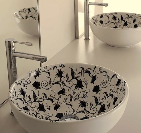 Фотография: Ванная в стиле Современный, Декор интерьера, Квартира, Декор, Советы, раковина, раковина в ванной – фото на INMYROOM