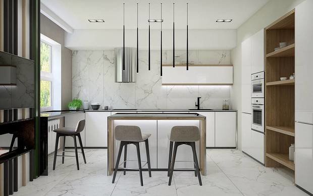 Фото из портфолио House in Moscow – фотографии дизайна интерьеров на INMYROOM
