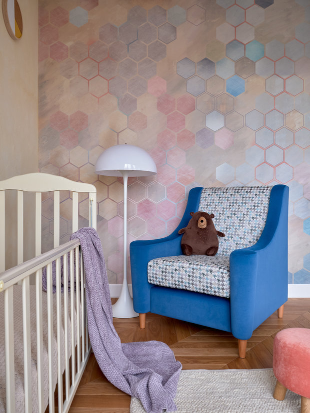 Фотография: Детская в стиле Современный, Квартира, Проект недели, Москва, 4 и больше, Более 90 метров, Евгения Ивлиева – фото на INMYROOM