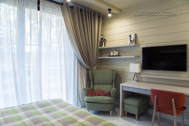 Фото из портфолио Шале на  "Полуострове" – фотографии дизайна интерьеров на INMYROOM
