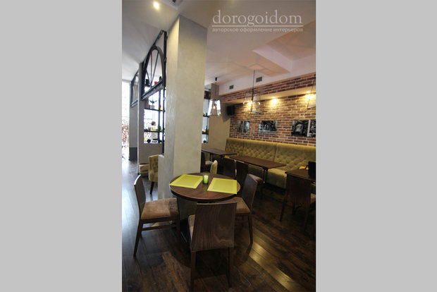 Фото из портфолио Green Cafe  – фотографии дизайна интерьеров на InMyRoom.ru