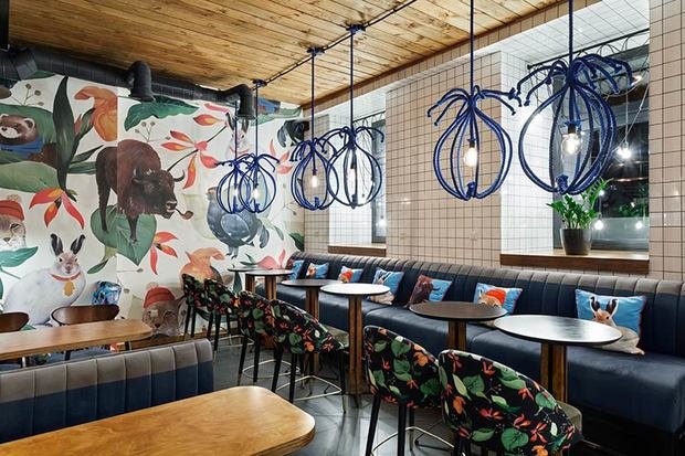 Фото из портфолио  Кафе в Киеве – фотографии дизайна интерьеров на INMYROOM