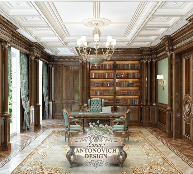 Фото из портфолио Классический стиль в дизайне рабочих кабинетов  – фотографии дизайна интерьеров на INMYROOM