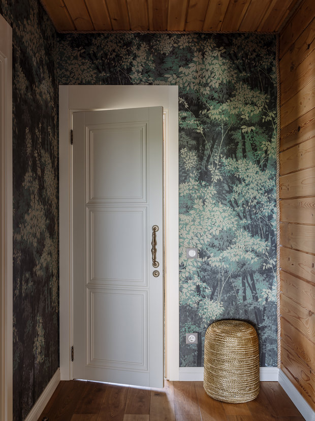 Фотография: Прихожая в стиле Современный, Эклектика, Дом, Проект недели, Дом и дача, Московская область, Истринский район, 4 и больше, Более 90 метров, Яна Ухова – фото на INMYROOM