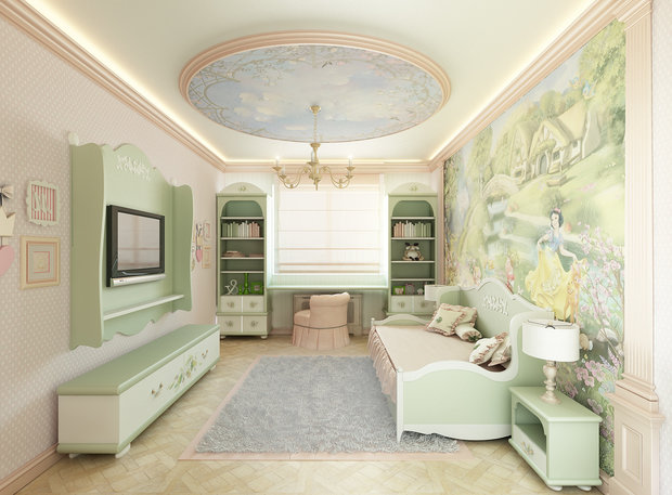 Фото из портфолио Дворянская классика – фотографии дизайна интерьеров на INMYROOM