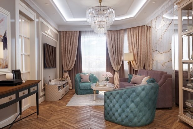 Фото из портфолио Квартира 120м2 – фотографии дизайна интерьеров на INMYROOM