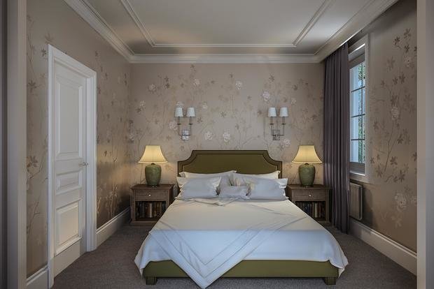 Фотография: Спальня в стиле Прованс и Кантри, Классический, Проект недели, Дом и дача, Московская область, Таунхаус, Дмитрий Коротецкий, Виктория Коротецкая, Lab21Studio, дуплекс – фото на INMYROOM