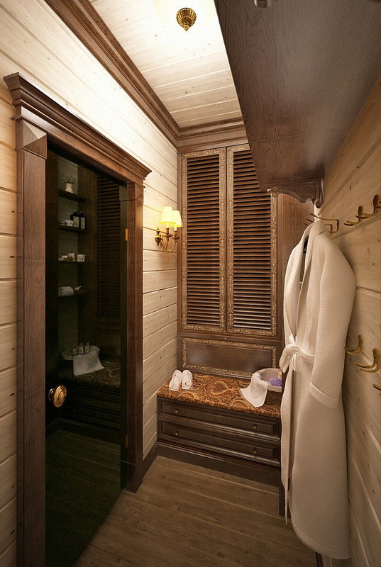 Фото из портфолио Деревянный дом с изразцами – фотографии дизайна интерьеров на INMYROOM