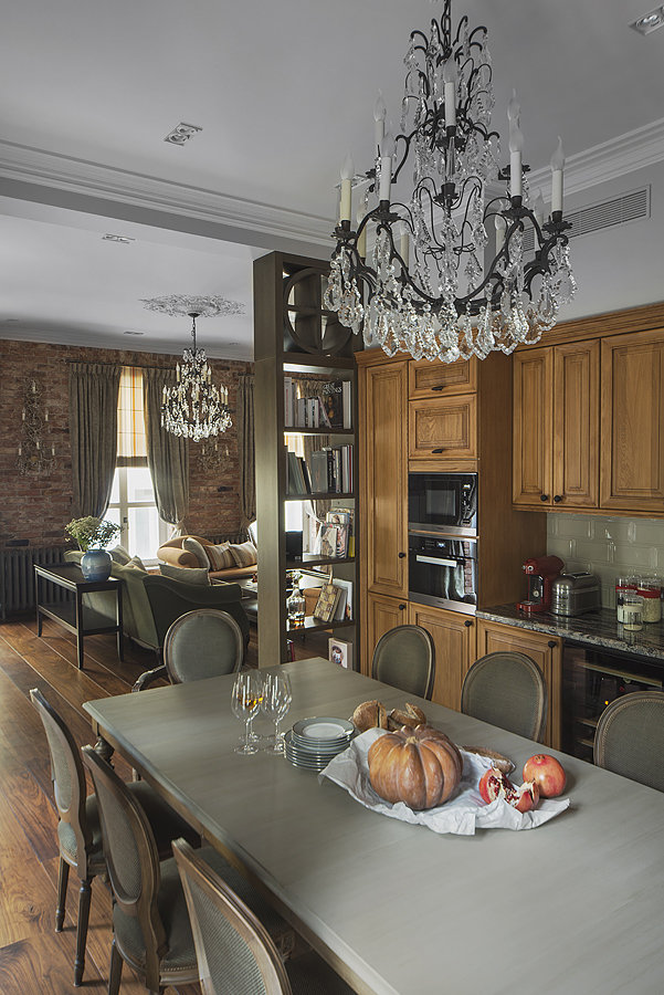 Фотография: Кухня и столовая в стиле Прованс и Кантри, Квартира, Дома и квартиры, Проект недели – фото на INMYROOM