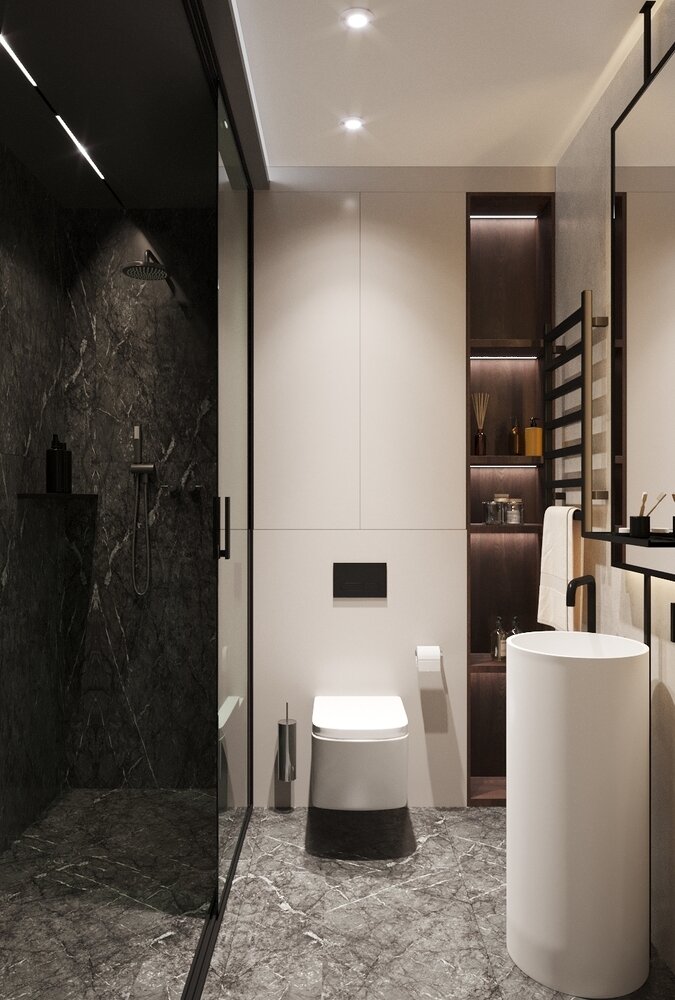 Фото из портфолио Монохром - лаконичный дизайн – фотографии дизайна интерьеров на INMYROOM Фото из портфолио Монохром - лаконичный дизайн – фотографии дизайна интерьеров на INMYROOM