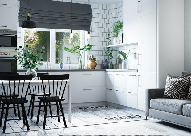 Фото из портфолио Скандинавская квартира  – фотографии дизайна интерьеров на INMYROOM