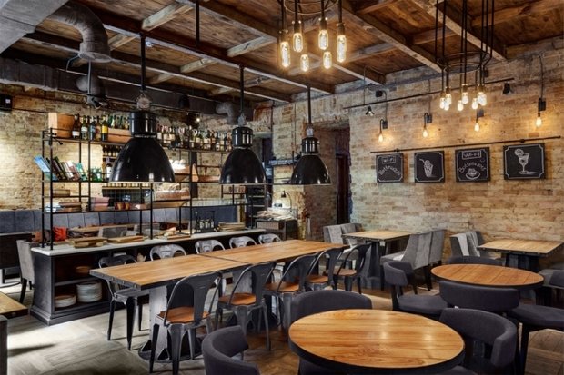 Фото из портфолио  Кафе в Киеве – фотографии дизайна интерьеров на INMYROOM