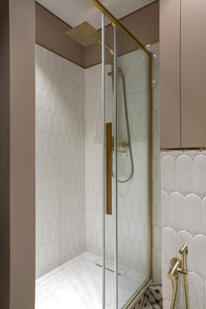 Фотография: Ванная в стиле Современный, Эклектика, Квартира, Проект недели, Москва, 4 и больше, Более 90 метров, Мастерская дизайна Fartuck – фото на INMYROOM Фотография: Ванная в стиле Современный, Эклектика, Квартира, Проект недели, Москва, 4 и больше, Более 90 метров, Мастерская дизайна Fartuck – фото на INMYROOM