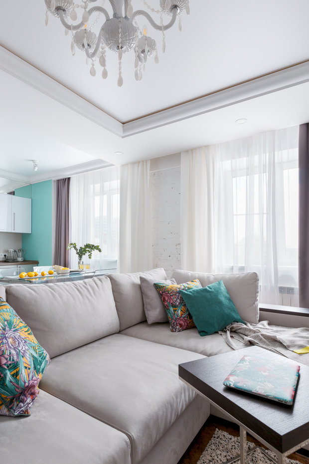 Фото из портфолио 97м2 SURF реализация – фотографии дизайна интерьеров на INMYROOM