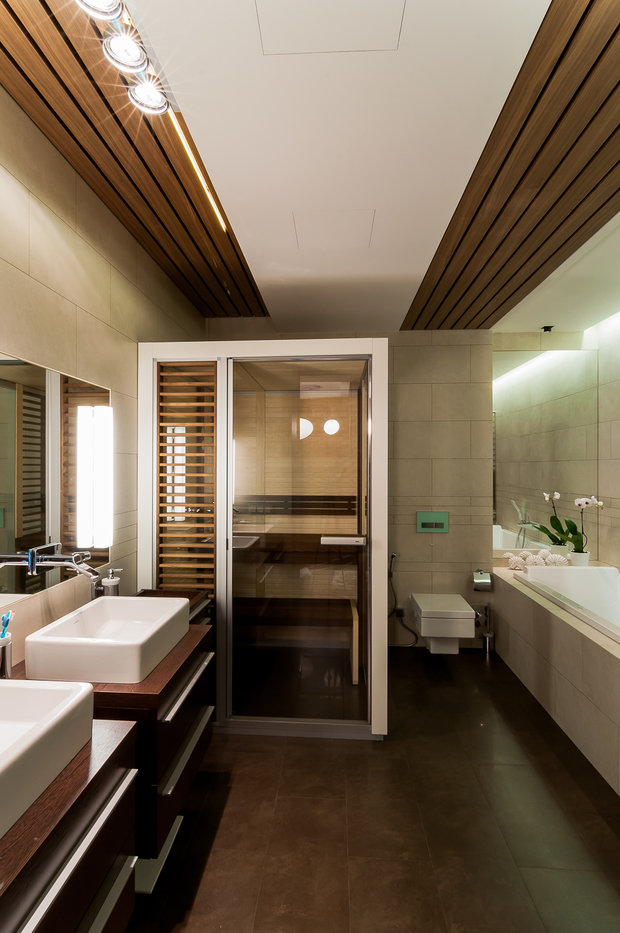 Фото из портфолио "Ореховое SPA". Москва – фотографии дизайна интерьеров на INMYROOM