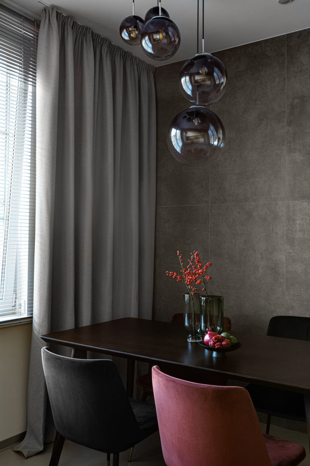 Фотография: Кухня и столовая в стиле Современный, Квартира, Проект недели, Санкт-Петербург, 3 комнаты, Более 90 метров, Жанна Бунгова – фото на INMYROOM