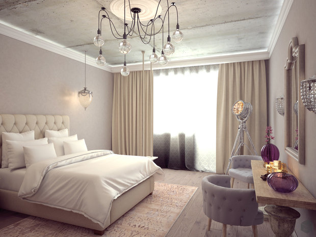 Фото из портфолио Квартира с качелей – фотографии дизайна интерьеров на INMYROOM
