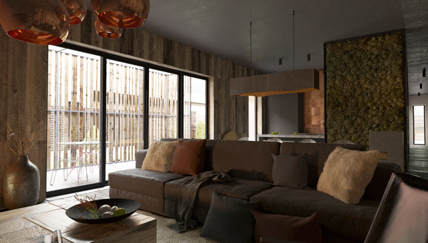 Фото из портфолио Wood-House – фотографии дизайна интерьеров на INMYROOM