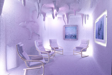 Дизайн солевой комнаты 