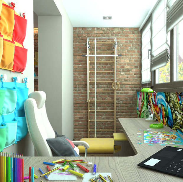 Фотография: Детская в стиле Лофт – фото на INMYROOM