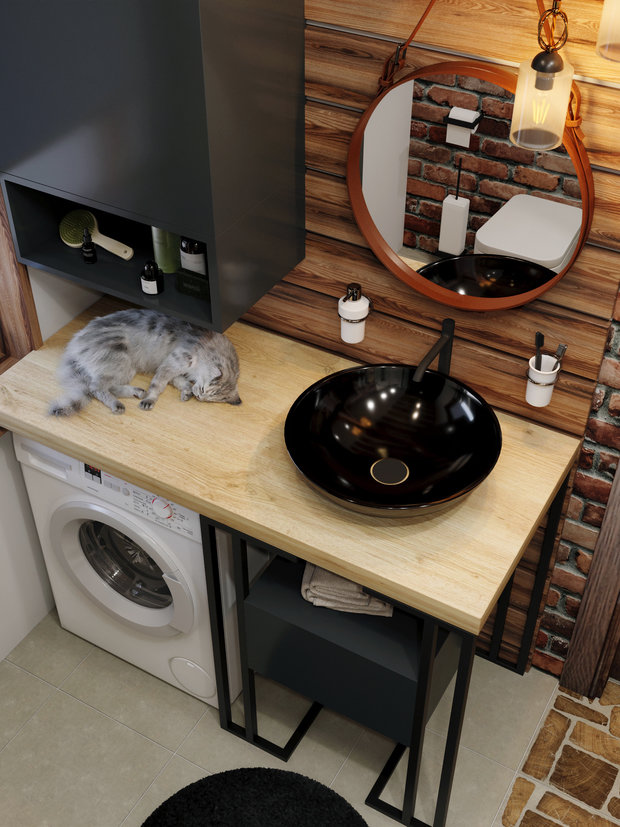 Фото из портфолио Дачный дом в стиле лофт – фотографии дизайна интерьеров на INMYROOM