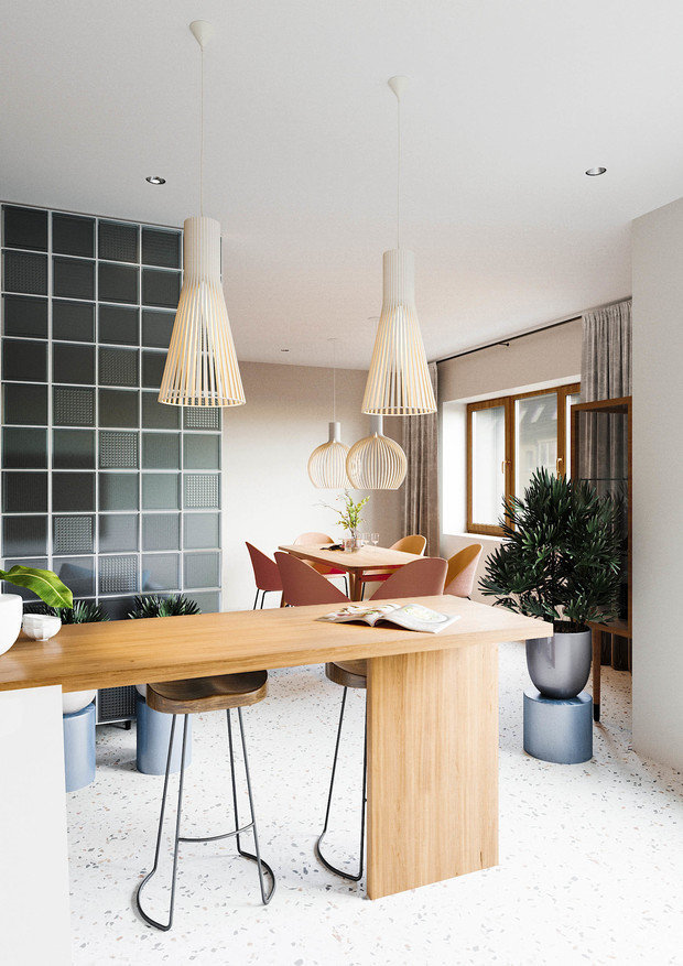 Фото из портфолио Проект квариры "Artistic House" г. Москва – фотографии дизайна интерьеров на INMYROOM