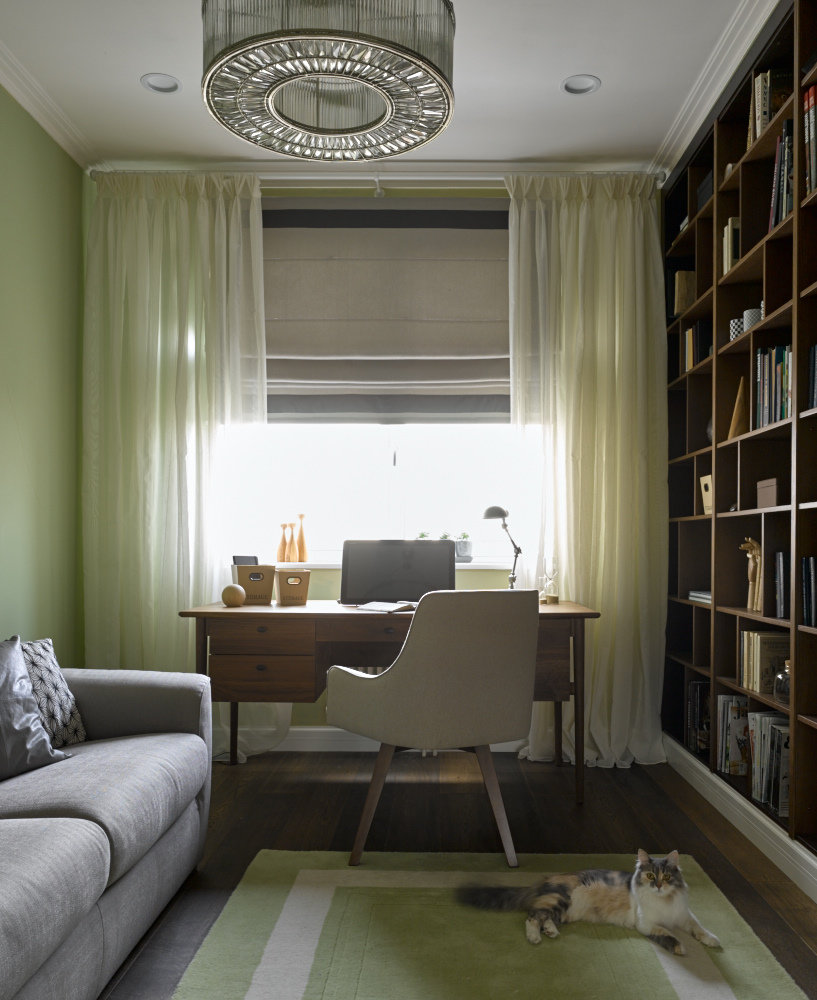 Фотография: Кабинет в стиле Классический, Квартира, Проект недели, Надя Зотова – фото на INMYROOM Фотография: Кабинет в стиле Классический, Квартира, Проект недели, Надя Зотова – фото на INMYROOM