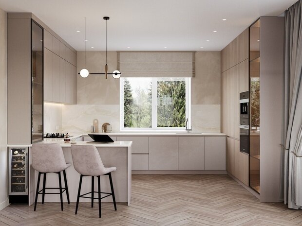 Фото из портфолио Дом Аквамарин – фотографии дизайна интерьеров на INMYROOM