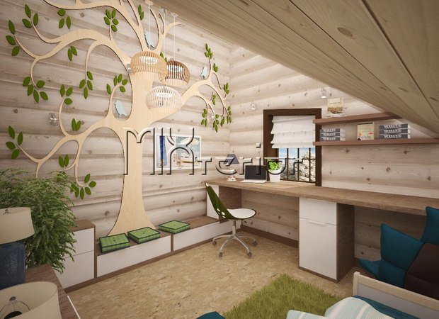 Фото из портфолио Коттедж "Скандинавия сегодня" – фотографии дизайна интерьеров на INMYROOM